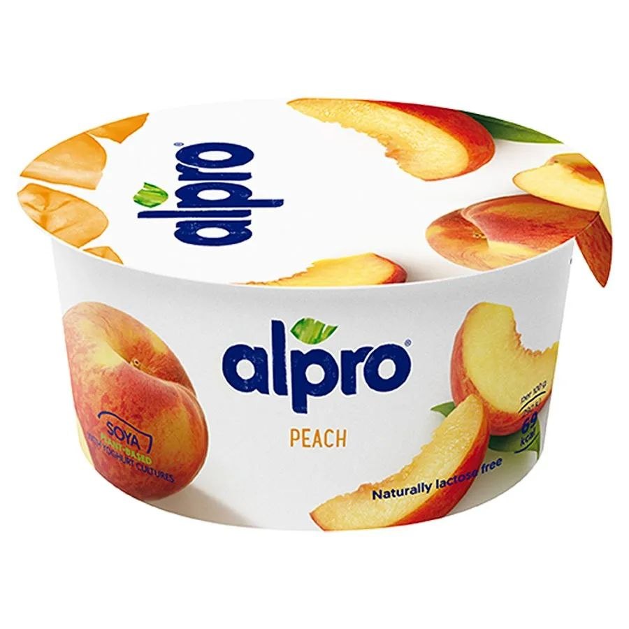 Продукт ферментований Alpro Персик 150 г стакан